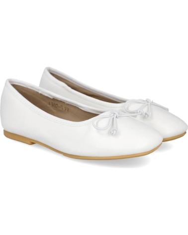 Chaussures BUBBLE BOBBLE  pour Fille BUBBLE KIDS C982 BAILARINAS DE NINA  BLANCO