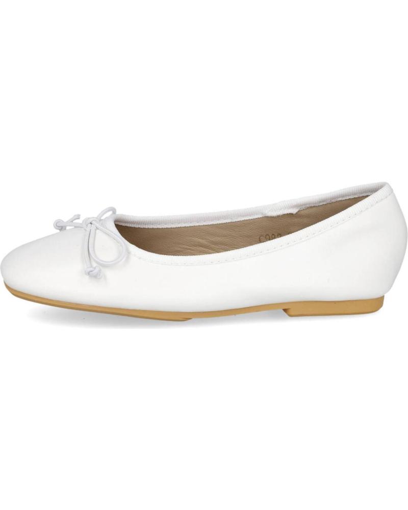 Chaussures BUBBLE BOBBLE  pour Fille BUBBLE KIDS C982 BAILARINAS DE NINA  BLANCO