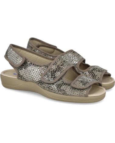 Sandalias DEVALVERDE  de Mujer 1170 ZAPATILLAS DE MUJER  ARENA