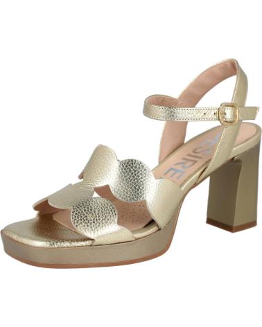 Woman Sandals DESIREÉ DESIREE JUDITH7 SANDALIAS DE PIEL CON PLATAFORMA PARA MUJER  CHAMPAN