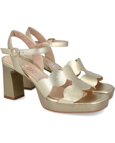 Woman Sandals DESIREÉ DESIREE JUDITH7 SANDALIAS DE PIEL CON PLATAFORMA PARA MUJER  CHAMPAN