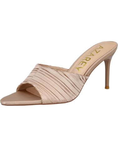 Woman Sandals AZAREY 459H263 SANDALIA DESTALONADA TACON MUJER  CHAMPAGNE