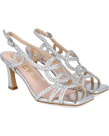 Sandales AZAREY  pour Femme 562H280M SANDALIA TACON TIRAS MUJER  PLATA