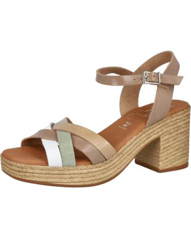 Sandalen OH MY SANDALS  für Damen 5469 SANDALIAS DE TACON DE MUJER  DUNA TAUPE COMBINADO