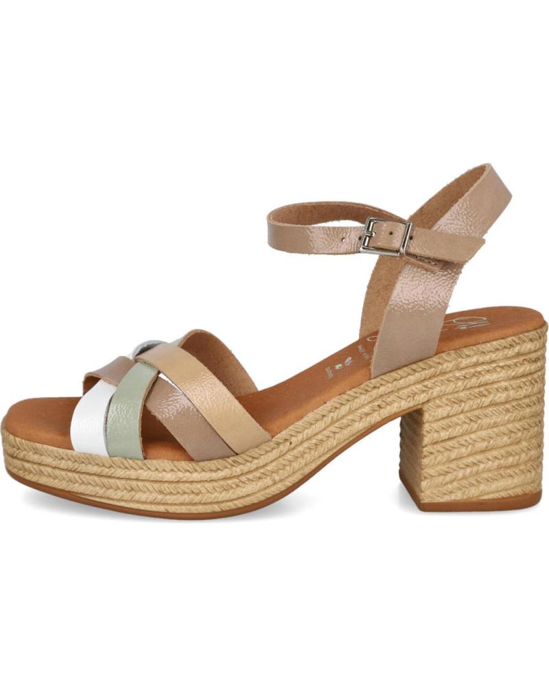 Sandalen OH MY SANDALS  für Damen 5469 SANDALIAS DE TACON DE MUJER  DUNA TAUPE COMBINADO