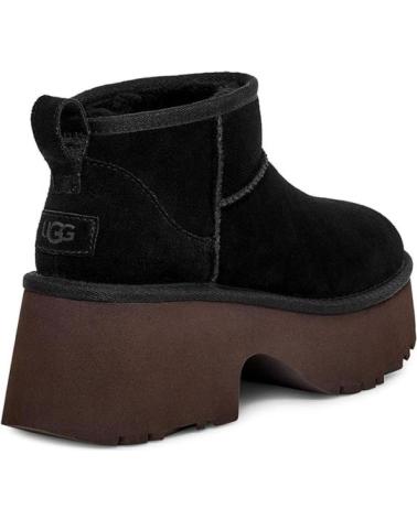 Botines UGG  de Mujer BOTINES PLANOS W CLASSIC ULTRA MINI NEW MUJER  NEGRO