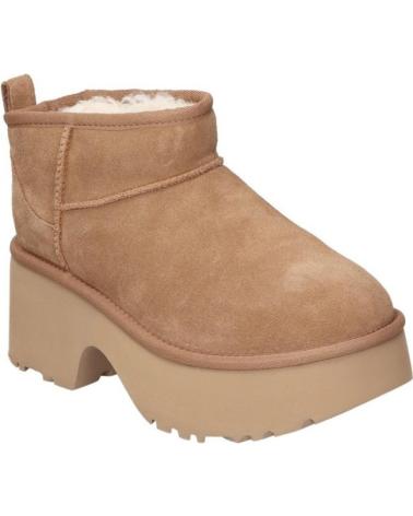 Botines UGG  de Mujer CLASSIC ULTRA MINI NEW  CUERO