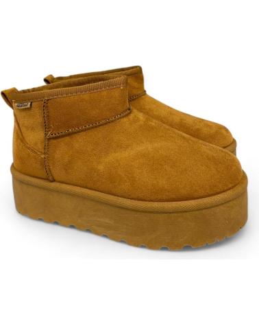 Botas ISTERIA  de Mulher BOTIN PLATAFORMA PARA MUJER 24296 COLOR  CUERO