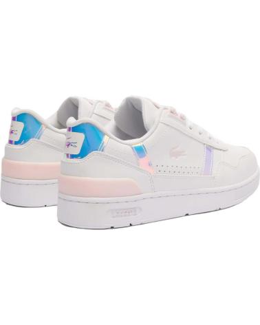 LACOSTE ZAPATILLA T-CLIP 124 MULTICOLOR