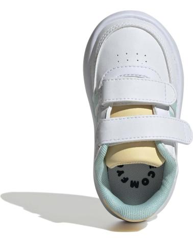 girl and boy Trainers ADIDAS BREAKNET 2 0 SHOES TODDLER SHOES  BLANCO