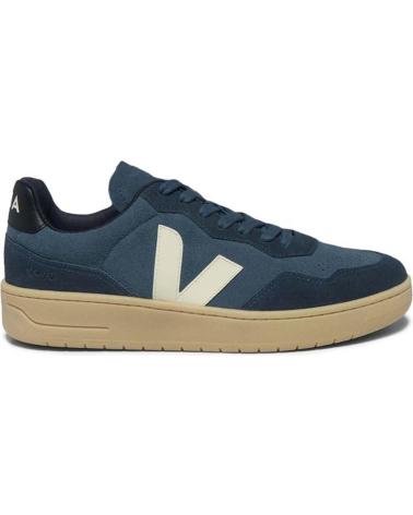 Zapatillas deporte VEJA  de Hombre ZAPATILLAS V-90 SUEDE PARA HOMBRE EN COLOR  AZUL