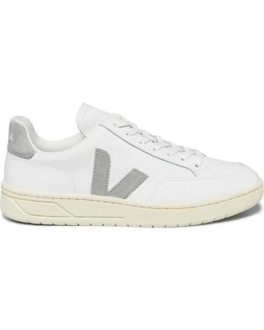 Zapatillas deporte VEJA  de Mujer ZAPATILLAS V-12 LEATHER PARA MUJER EN COLOR  BLANCO