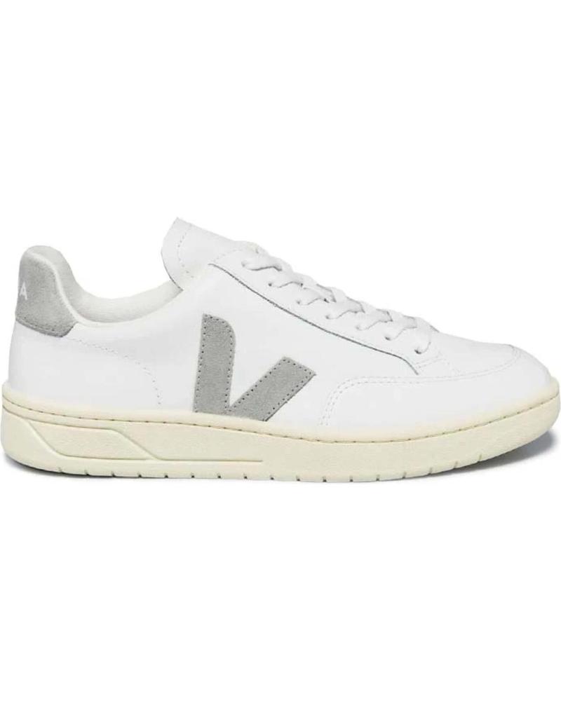 Zapatillas deporte VEJA  de Mujer ZAPATILLAS V-12 LEATHER PARA MUJER EN COLOR  BLANCO