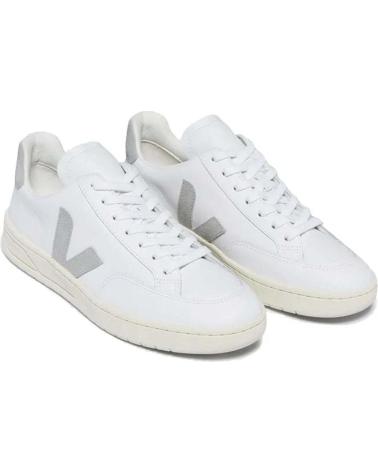 Zapatillas deporte VEJA  de Mujer ZAPATILLAS V-12 LEATHER PARA MUJER EN COLOR  BLANCO