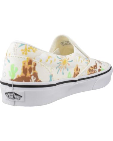 Scarpe sport VANS OFF THE WALL  per Donna e Uomo ZAPATILLAS HOMBRE VANS MODELO CLASSIC SLIP-ON COLOR BLANCO M  MRSHMWHT