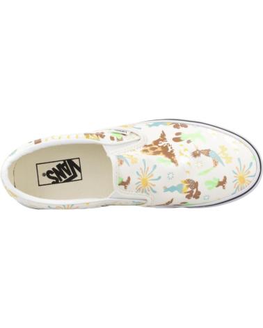 Scarpe sport VANS OFF THE WALL  per Donna e Uomo ZAPATILLAS HOMBRE VANS MODELO CLASSIC SLIP-ON COLOR BLANCO M  MRSHMWHT