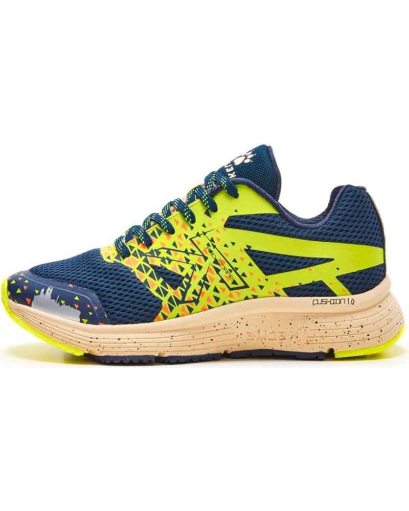 Man Zapatillas deporte KELME BARCELONA 46949-65 MARINO LIMA  AZUL