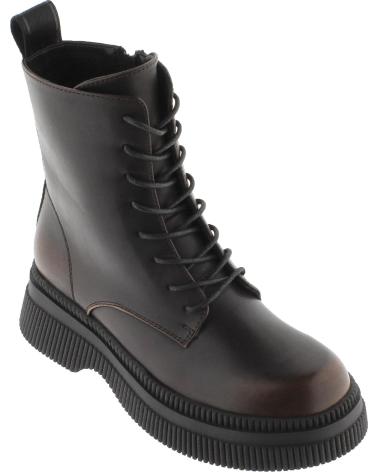 Woman Mid boots VICTORIA BOTAS 1301103 DUBLIN CORDONES EFECTO PIEL  MARRON