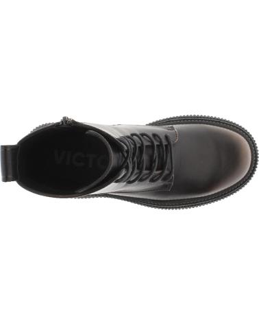 Woman Mid boots VICTORIA BOTAS 1301103 DUBLIN CORDONES EFECTO PIEL  MARRON
