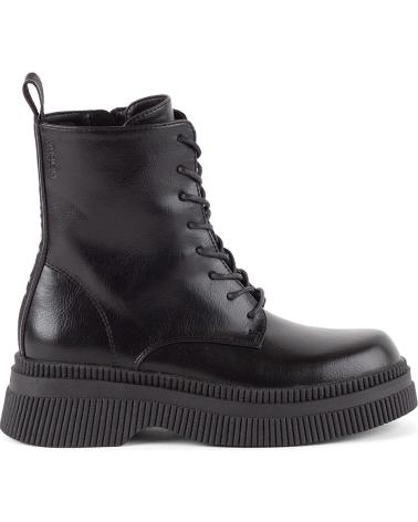 Woman Mid boots VICTORIA BOTAS 1301103 DUBLIN CORDONES EFECTO PIEL  NEGRO