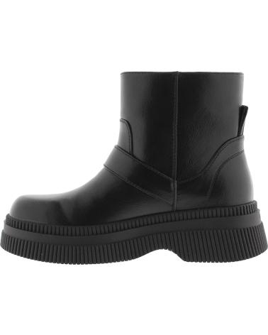 Woman boots VICTORIA BOTAS 1301105 DUBLIN HEBILLA EFECTO PIEL  NEGRO