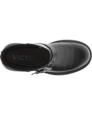 Woman boots VICTORIA BOTAS 1301105 DUBLIN HEBILLA EFECTO PIEL  NEGRO