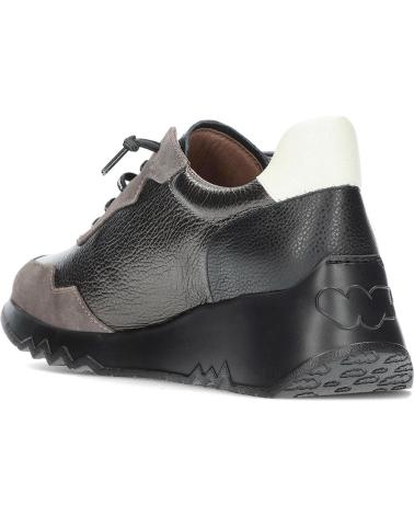 Sapatilhas de Mulher WONDERS ZAPATILLAS E-6750 PARA MUJER EN COLOR GRIS GRIS