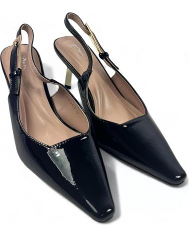 Woman Sandals TIMBOS TACON DESTALONADO FIESTA 130617  NEGRO