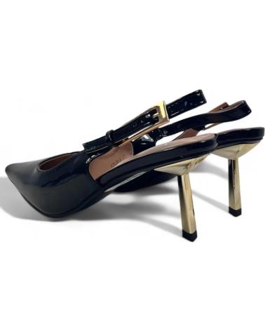 Woman Sandals TIMBOS TACON DESTALONADO FIESTA 130617  NEGRO