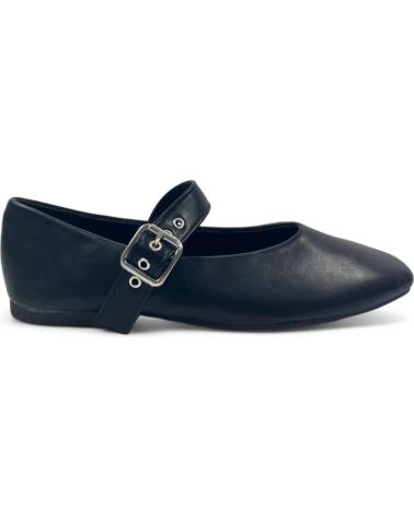 Bailarinas TIMBOS  de Mujer MERCEDES PLANO VESTIR MUJER 130613  NEGRO