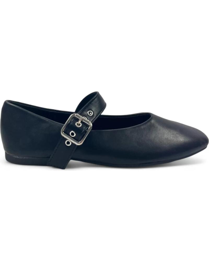 Bailarinas TIMBOS  de Mujer MERCEDES PLANO VESTIR MUJER 130613  NEGRO