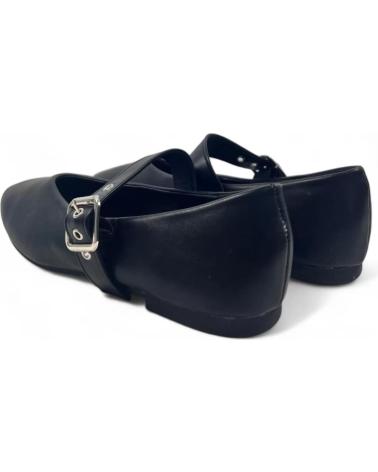 Bailarinas TIMBOS  de Mujer MERCEDES PLANO VESTIR MUJER 130613  NEGRO