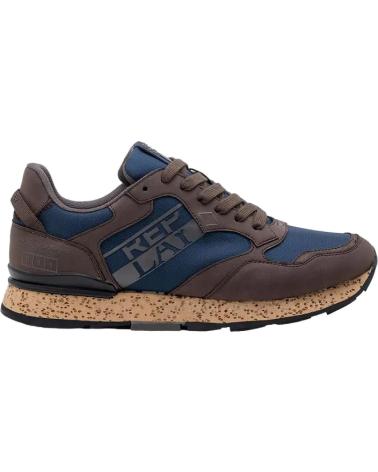 Scarpe sport REPLAY  per Uomo ARTHUR STREET RS680089S  MARRóN
