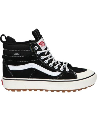 VANS OFF THE WALL VN000CVT6BT1 SK8-HI WATERPROOF BLACK-TRUE WHIT