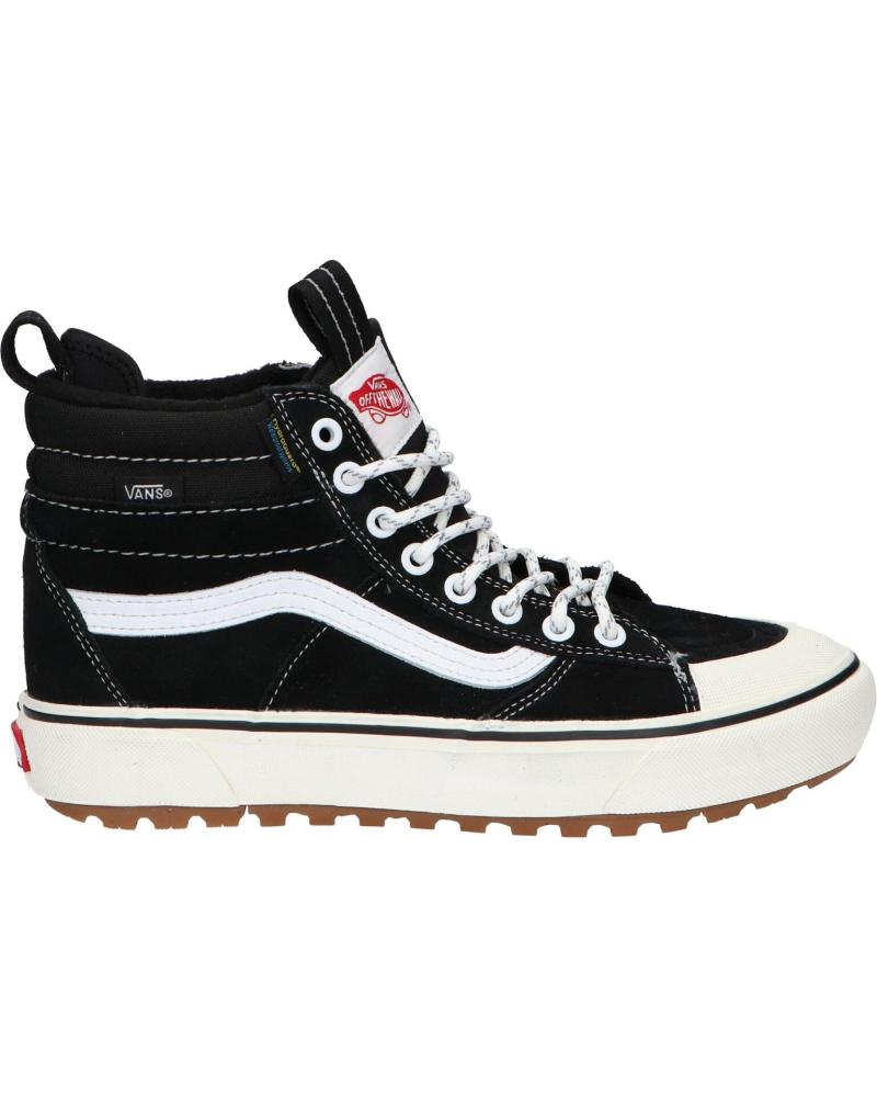 VANS OFF THE WALL VN000CVT6BT1 SK8-HI WATERPROOF BLACK-TRUE WHIT