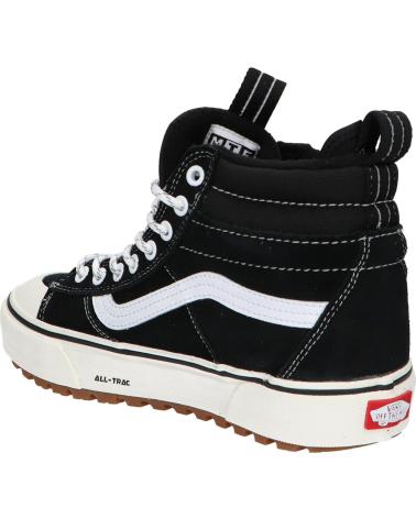 VANS OFF THE WALL VN000CVT6BT1 SK8-HI WATERPROOF BLACK-TRUE WHIT