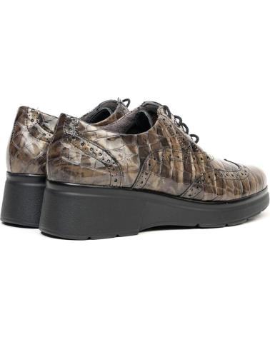 PITILLOS - ZAPATO PARA MUJER 10054 GRIS AJUSTE CON CORDON VARIOS COLORES