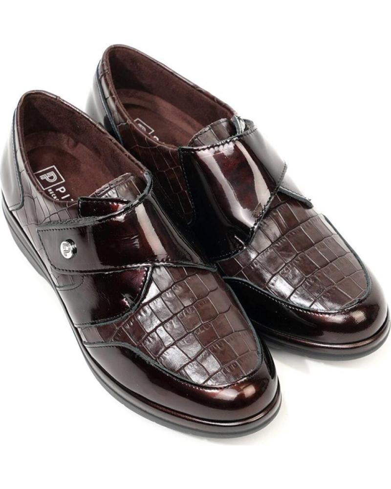Scarpe De Mujer PITILLOS ZAPATOS DE CORDON 10025 MARRoN