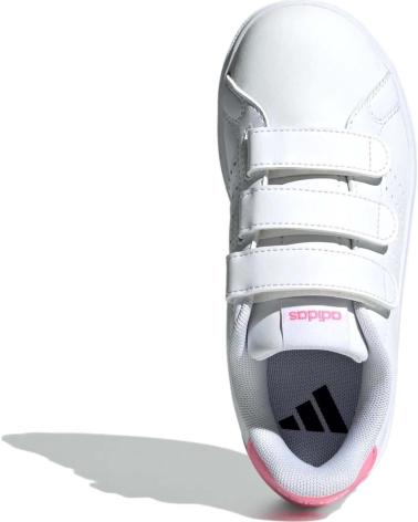 girl Trainers ADIDAS -ADVANTAGE BASE 2 0 ID1305-ZAPATILLAS BLANCAS DE DEPORTE CON MULTICOLOR