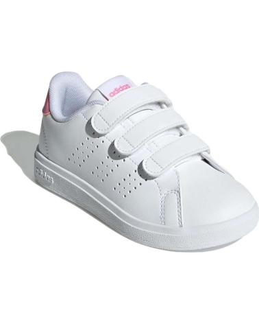 girl Trainers ADIDAS -ADVANTAGE BASE 2 0 ID1305-ZAPATILLAS BLANCAS DE DEPORTE CON MULTICOLOR