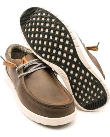 HEY DUDE PAUL CLASSIC CHAUSSURES DÉCONTRACTÉES LÉGÈRES MARRON MARRóN