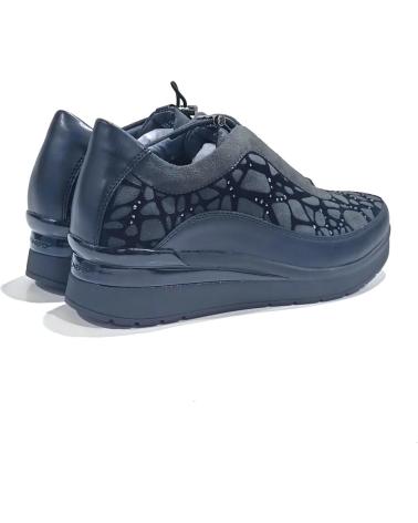 Woman Zapatillas deporte STONEFLY ZAPATO CASUAL DE ANTE CON CUNA Y SISTEMA BLUESOFT EN LA SUEL  BELUGA GRIS
