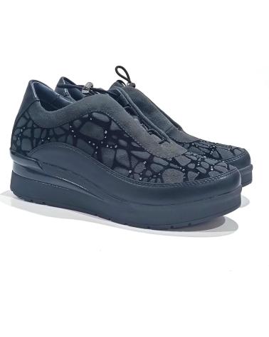 Woman Zapatillas deporte STONEFLY ZAPATO CASUAL DE ANTE CON CUNA Y SISTEMA BLUESOFT EN LA SUEL  BELUGA GRIS