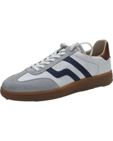 Man Zapatillas deporte GANT DEPORTIVO CASUAL DE PIEL CON SUELA DE GOMA  BLANCO VERDE