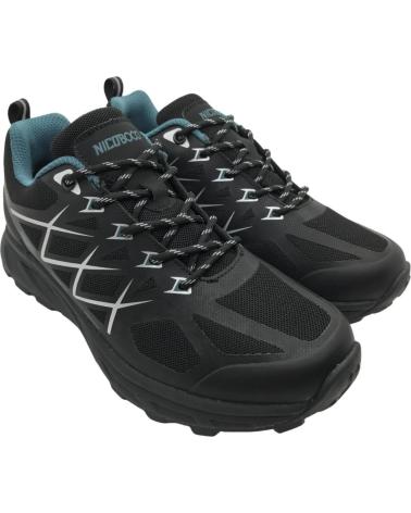 Scarpe sport NICOBOCO  per Donna ZAPATILLA TREKKING MUJER SENDA  NEGRO