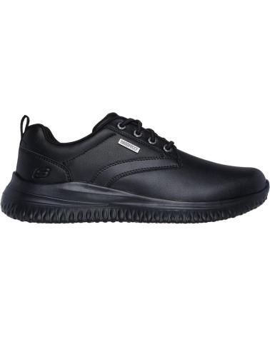 SKECHERS ZAPATOS ZAPATOS HOMBRE ZAPATILLAS BAJAS MODELO STREET WEAR NEGRO