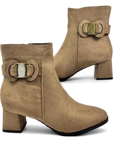 Stivaletti TIMBOS  per Donna BOTIN TACON DE MUJER TAUPE 130625  VERDE