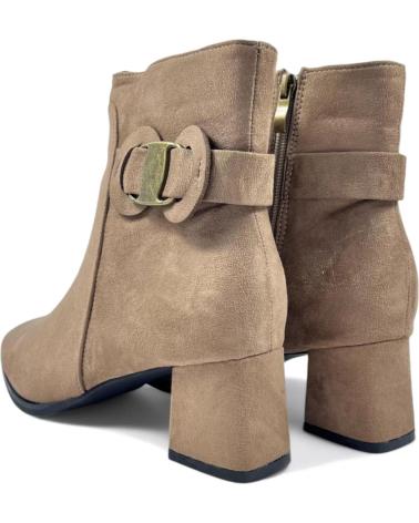 Stivaletti TIMBOS  per Donna BOTIN TACON DE MUJER TAUPE 130625  VERDE
