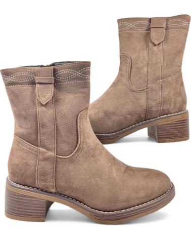 Stivaletti TIMBOS  per Donna BOTIN TACON DE MUJER TAUPE 130623  VERDE