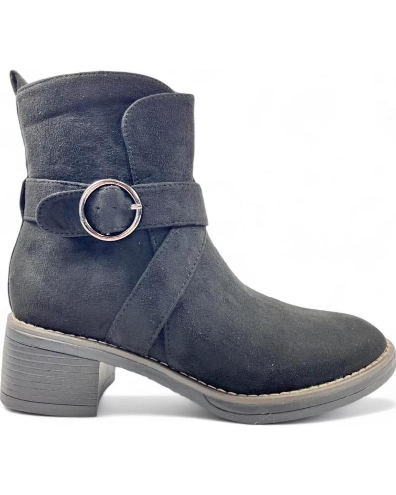 Bottines TIMBOS  pour Femme BOTIN TACON DE MUJER 130621  NEGRO